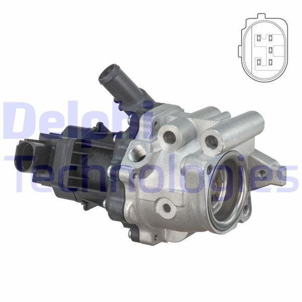 DELPHI EG10482-12B1 Motor EGR Parçaları - IVECO DAILY V Platform şasi uyumlu