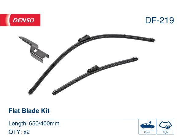DENSO DF-219 Kaporta & Gövde Parçaları Cam Silecek Mekanizması - PEUGEOT 208 I (CA_, CC_) uyumlu