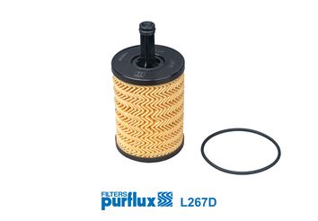PURFLUX L267D Motor Yağ Filtresi - VW CADDY III Kasa/büyük limuzin (2KA, 2KH, 2CA, 2CH) uyumlu