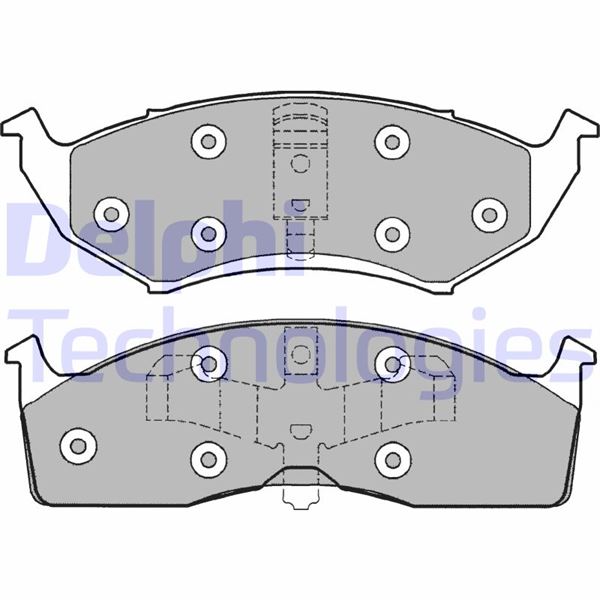 DELPHI LP1166 Fren Sistemleri El Fren Kolu - CHRYSLER VISION uyumlu