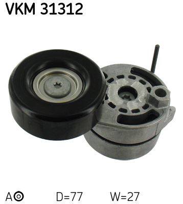 SKF VKM 31312 Motor Kayış Gergisi - AUDI A6 C6 (4F2) uyumlu