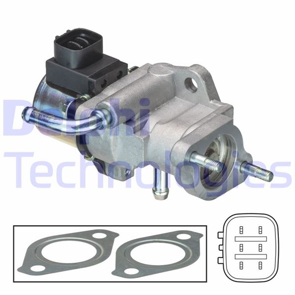 DELPHI EG10441-12B1 Motor EGR Parçaları - TOYOTA COROLLA Station wagon (_E12_) uyumlu