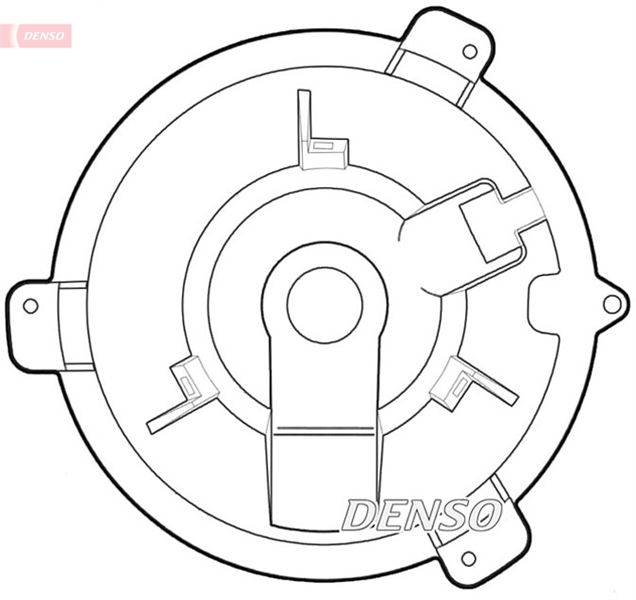 DENSO DEA09041 İklimlendirme Sistemi Fan Parçaları - FIAT PUNTO (176_) uyumlu