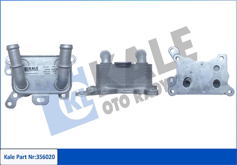 KALE OTO RADYATÖR 356020 Motor Yağ Soğutucusu - RENAULT SCÉNIC IV (J9_) uyumlu