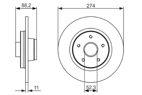BOSCH 0 986 479 695 30-GRP-0 986 479 695 Ürün Görseli