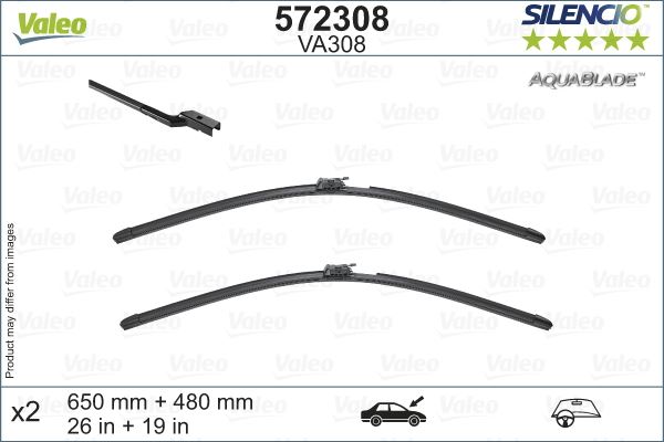 VALEO 572308 Kaporta & Gövde Parçaları Cam Silecek Mekanizması - VOLVO XC60 II (246) uyumlu