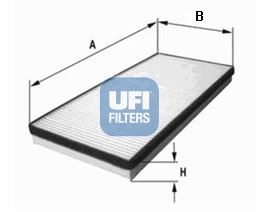 UFI 53.027.00 İklimlendirme Sistemi Polen Filtresi - PEUGEOT 405 I (15B) uyumlu