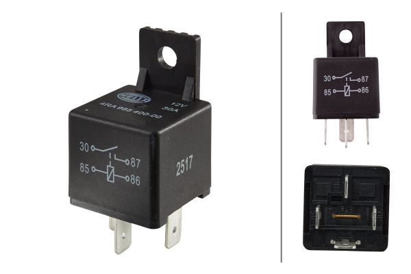 HELLA 4RA 965 400-001 Elektrik Sistemi Röle & Sigorta