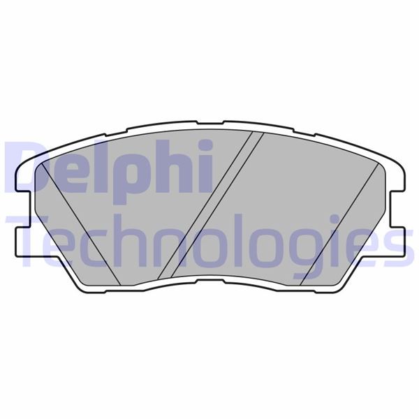 DELPHI LP3673 Fren Sistemleri Fren Balatası - KIA SOUL III (SK3) uyumlu
