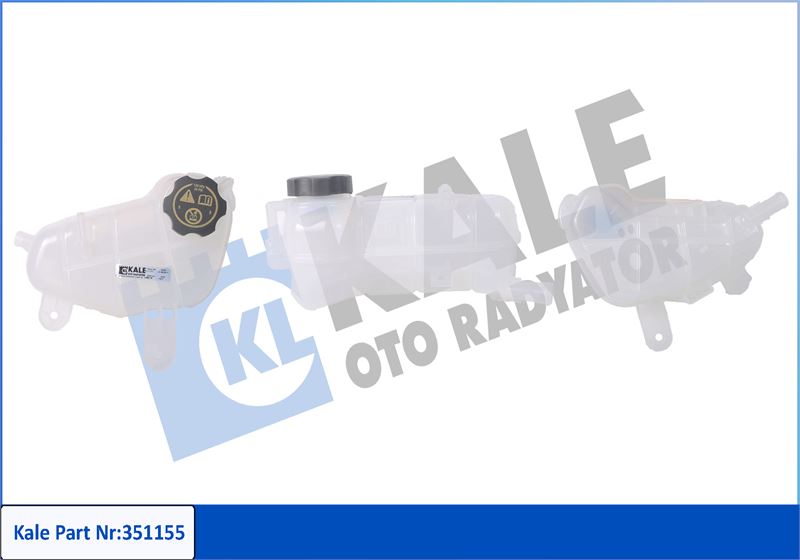KALE OTO RADYATÖR 351155 Soğutma Sistemi İmbusat Deposu - CHEVROLET AVEO Hatchback (T300) uyumlu