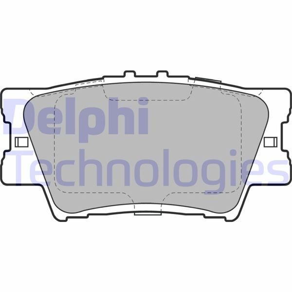 DELPHI LP2004 Fren Sistemleri Fren Balatası - TOYOTA CAMRY Sedan (_V5_) uyumlu