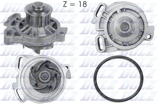 DOLZ A176 Motor Devirdaim - VW TRANSPORTER T4 Minibüs/Otobüs (70B, 70C, 7DB, 7DK, 70J, 70K, uyumlu