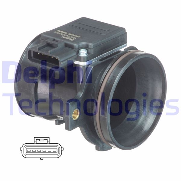 DELPHI AF10655-12B1 Motor Hava Kütle Ölçer (MAF Sensörü) - FORD GALAXY I (WGR) uyumlu