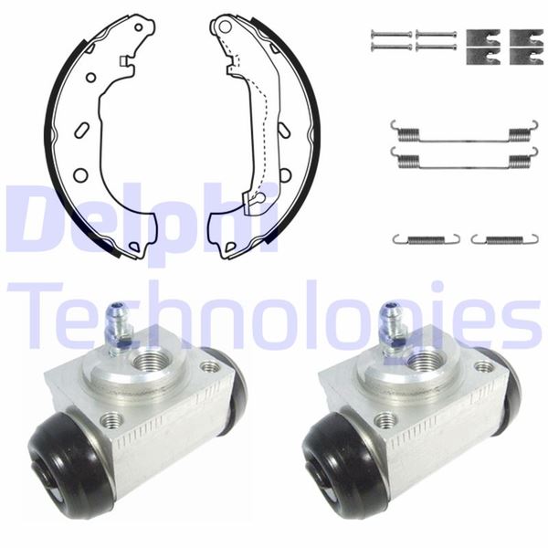 DELPHI KP1084 Fren Sistemleri Fren Pabucu - FORD TOURNEO CONNECT uyumlu