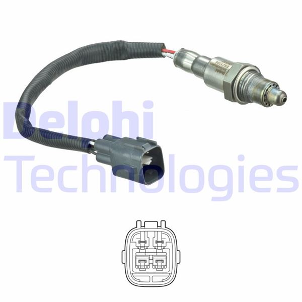 DELPHI ES21234-12B1 Emme & Egzoz Sistemi Egzoz Sensörleri - TOYOTA AYGO (_B4_) uyumlu