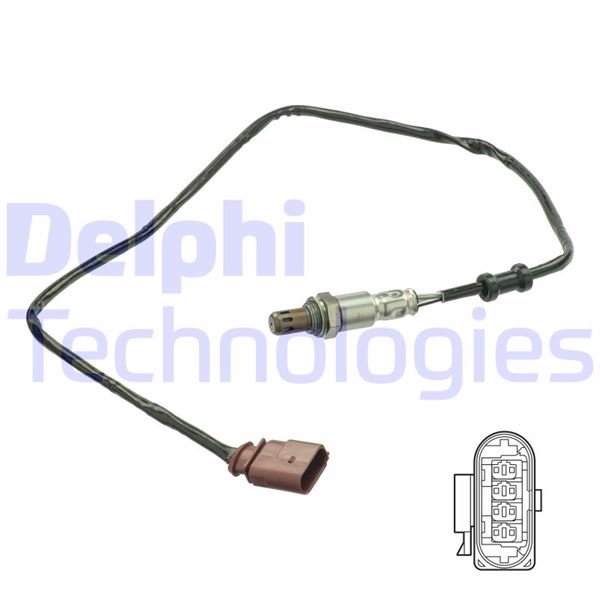 DELPHI ES21103-12B1 Emme & Egzoz Sistemi Egzoz Sensörleri - VW UP! (121, 122, BL1, BL2, BL3, 123) uyumlu