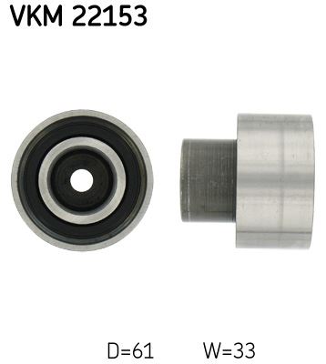 SKF VKM 22153 Motor Yönlendirme & Kılavuz Makarası - ALFA ROMEO 155 (167_) uyumlu