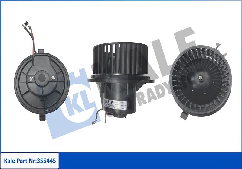 KALE OTO RADYATÖR 355445 İklimlendirme Sistemi Fan Parçaları - VW GOLF II (19E, 1G1) uyumlu