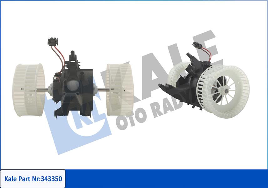 KALE OTO RADYATÖR 343350 İklimlendirme Sistemi Fan Parçaları - BMW 5 (E60) uyumlu