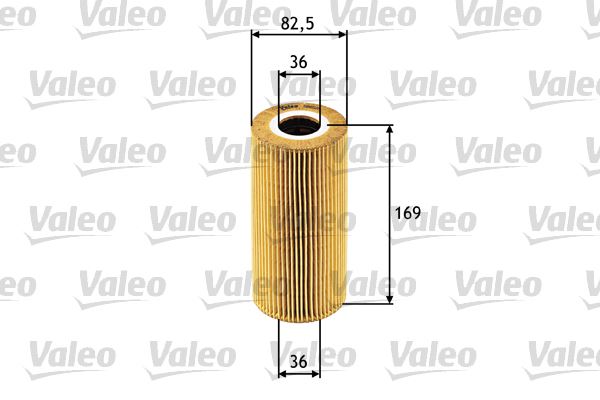 VALEO 586521 Motor Yağ Filtresi - MERCEDES-BENZ E-SERISI (W124) uyumlu