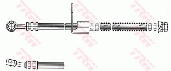 TRW PHD958 Fren Sistemleri Fren Hortumları - HYUNDAI ACCENT II (LC) uyumlu