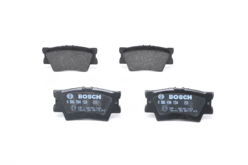 BOSCH 0 986 494 154 Fren Sistemleri Fren Balatası - TOYOTA CAMRY Sedan (_V5_) uyumlu