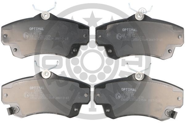 OPTIMAL BP-12089 Fren Sistemleri Fren Balatası - CHRYSLER PT CRUISER (PT_) uyumlu