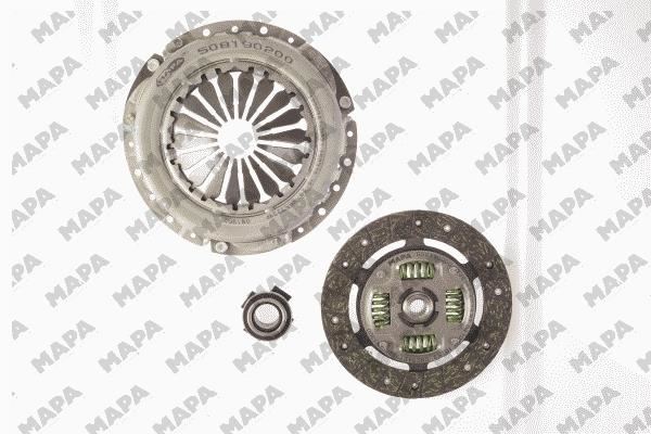 MAPA 012190500 Debriyaj Sistemi Debriyaj Seti - FIAT PANDA (169_) uyumlu
