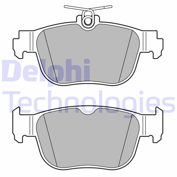 DELPHI LP3674 Yedek Parça Fren Sistemleri - VW GOLF VIII (CD1, DA1) uyumlu