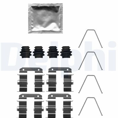 DELPHI LX0739 Fren Sistemleri Fren Diski - KIA SOUL II (PS) uyumlu