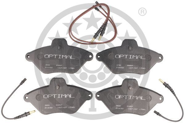 OPTIMAL BP-09857 Fren Sistemleri Fren Balatası - CITROËN XANTIA Break (X1_, X2_) uyumlu