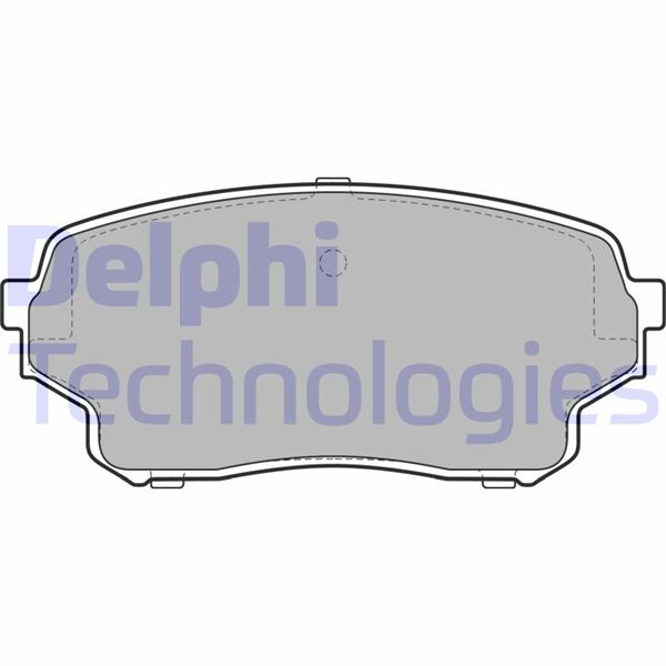 DELPHI LP2000 Fren Sistemleri Fren Balatası - SUZUKI GRAND VITARA I (FT, HT) uyumlu