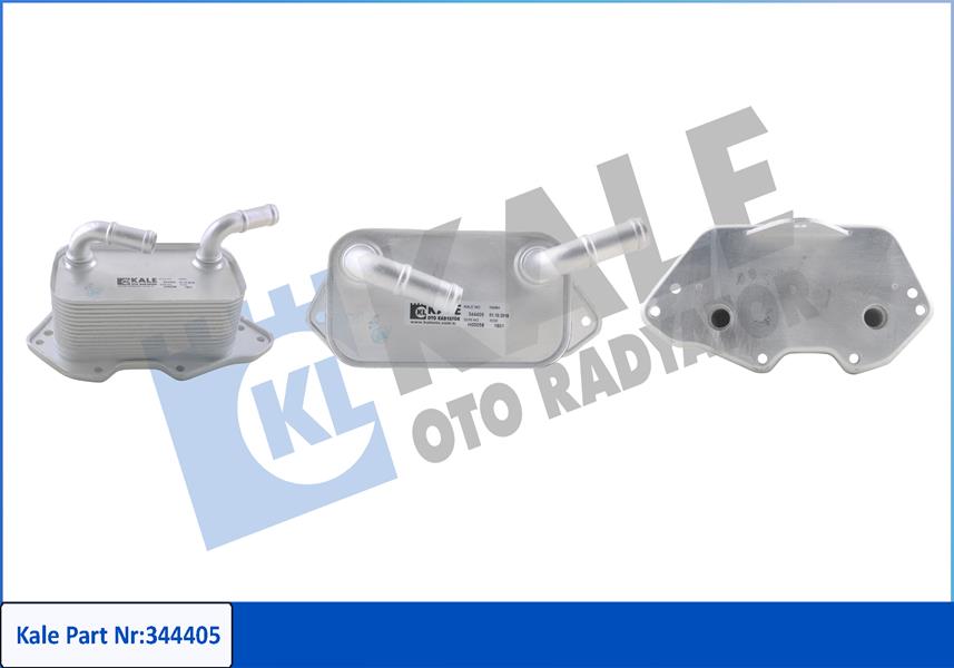 KALE OTO RADYATÖR 344405 Motor Yağ Soğutucusu - AUDI A6 C7 (4G2, 4GC) uyumlu