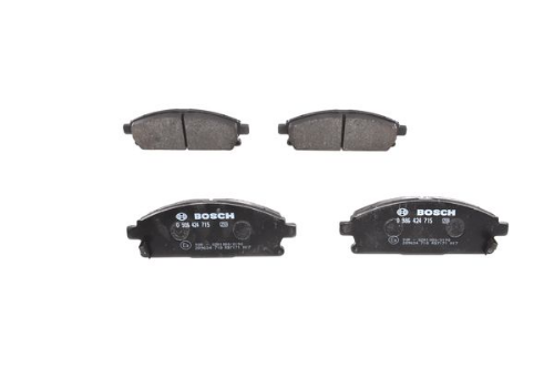 BOSCH 0 986 424 715 Fren Sistemleri Fren Balatası - NISSAN PATHFINDER II (R50) uyumlu