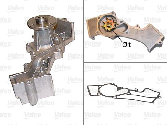 VALEO 506606 Motor Devirdaim - NISSAN TERRANO I (WD21) uyumlu