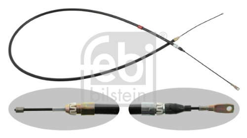 FEBI BILSTEIN 01667 Fren Sistemleri Kollar & Halatlar & Çekiler - MERCEDES-BENZ 124 Sedan (W124) uyumlu