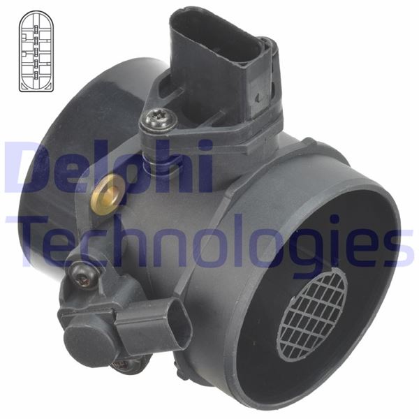 DELPHI AF10304-12B1 Motor Hava Kütle Ölçer (MAF Sensörü) - MERCEDES-BENZ C-SERISI T-Model (S203) uyumlu