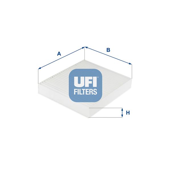 UFI 53.249.00 İklimlendirme Sistemi Polen Filtresi - SUZUKI SX4 S-CROSS (JY) uyumlu
