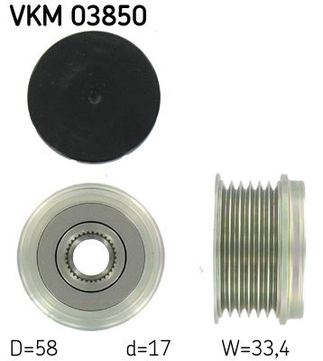SKF VKM 03850 Elektrik Sistemi Alternatör - PORSCHE 911 (996) uyumlu