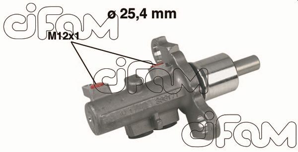 CIFAM 202-402 Fren Sistemleri Ana Fren Merkezi - AUDI A4 B5 (8D2) uyumlu