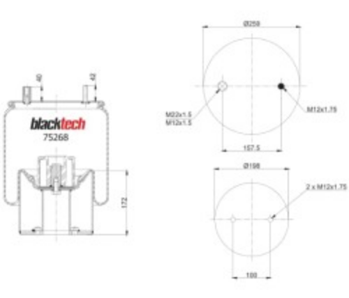 Vibracoustic RML75268C5 Yedek Parça