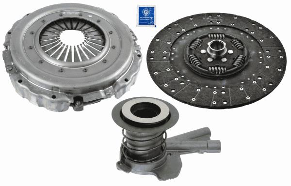 SACHS 3400 710 016 Debriyaj Sistemi Debriyaj Seti - MERCEDES-BENZ AXOR 2 uyumlu
