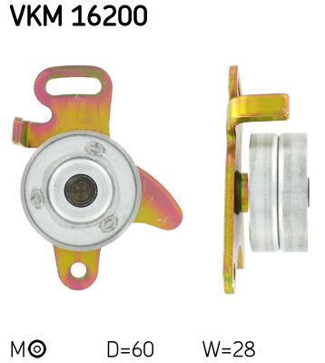 SKF VKM 16200 Motor Kayış Kasnağı - RENAULT 18 Variable (135_) uyumlu