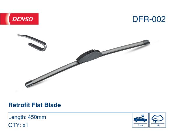 DENSO DFR-002 Kaporta & Gövde Parçaları Cam Silecek Mekanizması - NISSAN LEAF (ZE0) uyumlu