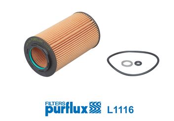 PURFLUX L1116 Motor Yağ Filtresi - HYUNDAI GRANDEUR (TG) uyumlu