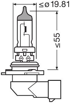 ams-OSRAM 9006CBN-2HB Farlar & Aydınlatma Ampuller - CHRYSLER VISION uyumlu