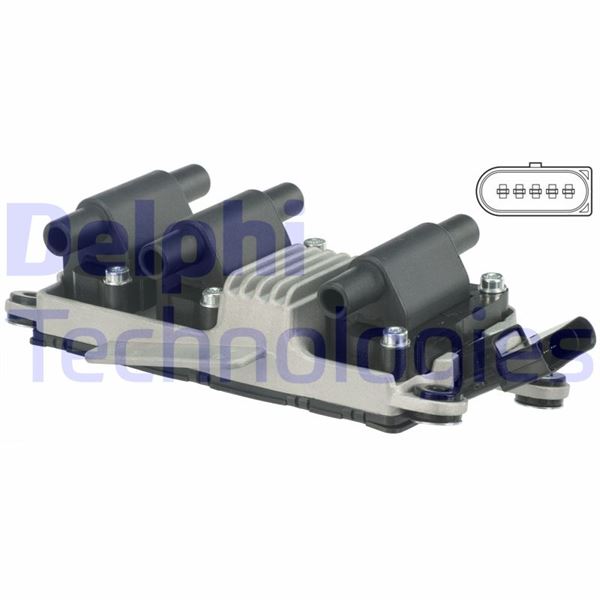 DELPHI GN10409-12B1 Ateşleme Sistemi Ateşleme Bobini - AUDI A4 B5 (8D2) uyumlu