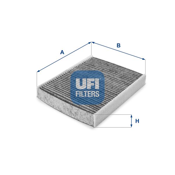 UFI 54.115.00 İklimlendirme Sistemi Polen Filtresi - FORD FIESTA V (JH_, JD_) uyumlu