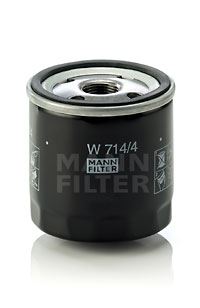 MANN-FILTER W 714/4 Motor Yağ Filtresi - BELARUS Series 100 uyumlu