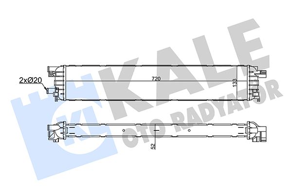 KALE OTO RADYATÖR 356335 Motor Basınç Regülatörü - AUDI A6 C7 (4G2, 4GC) uyumlu